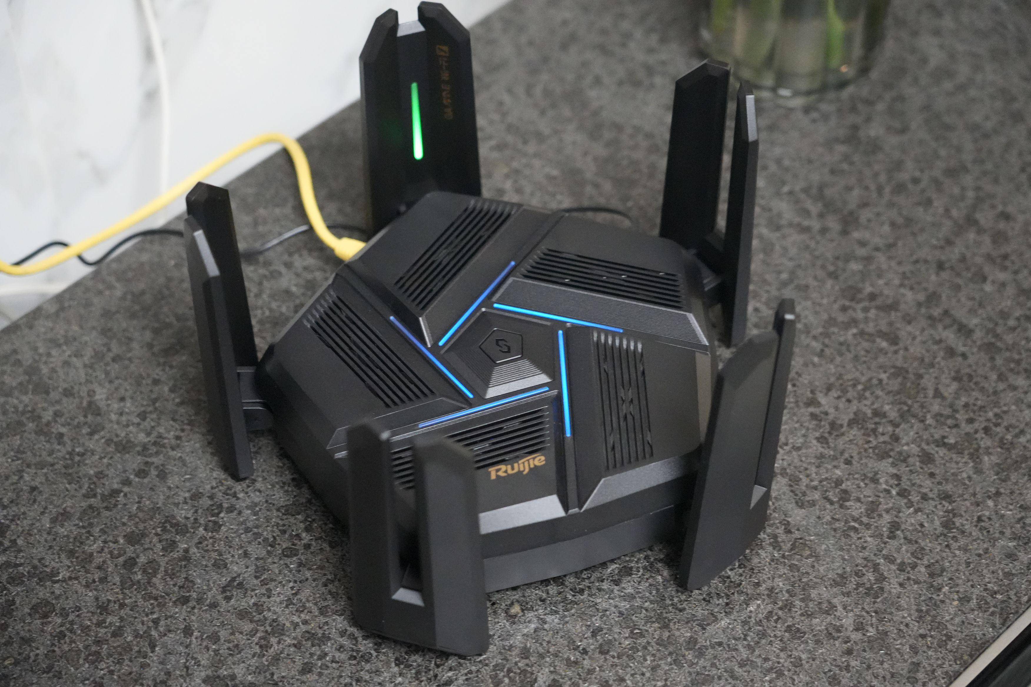 极速游戏体验:锐捷天蝎BE72 Pro Wi-Fi7电竞路由器你的电竞新伙伴