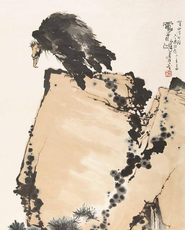 他用手指画了一只猫,马云为何花2900万拍下?专家:放大10倍看看