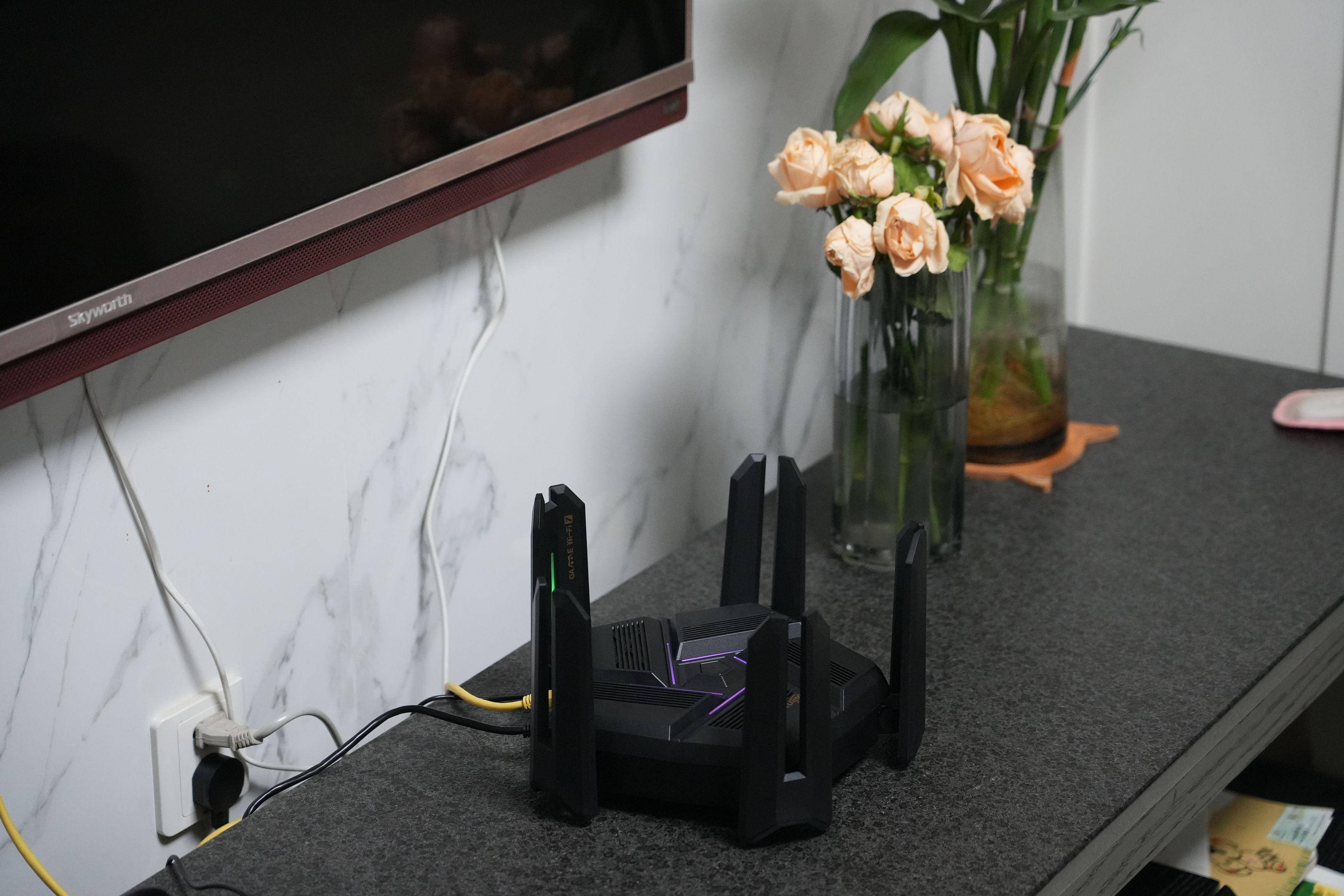 极速游戏体验:锐捷天蝎BE72 Pro Wi-Fi7电竞路由器你的电竞新伙伴