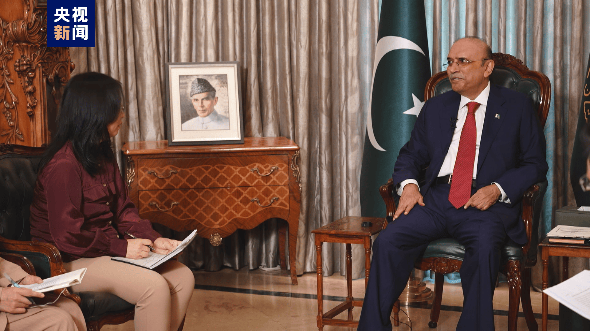 历久弥新 巴中关系始终坚如磐石 总台专访丨巴基斯坦总统