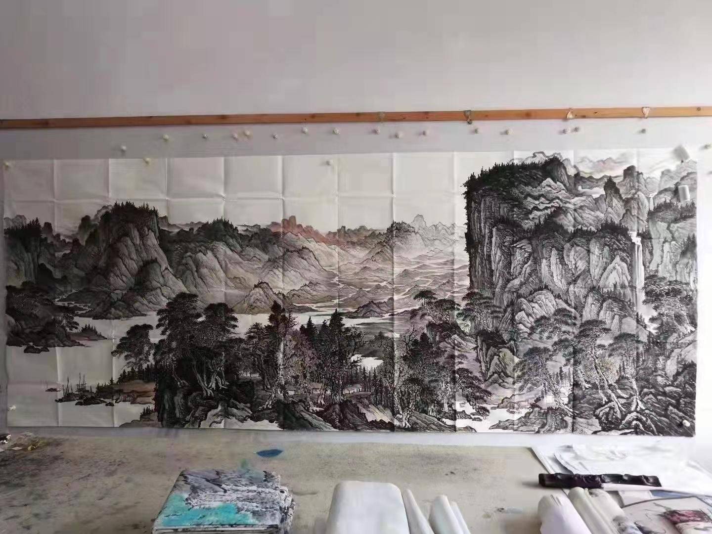 杰出画家刘二郎