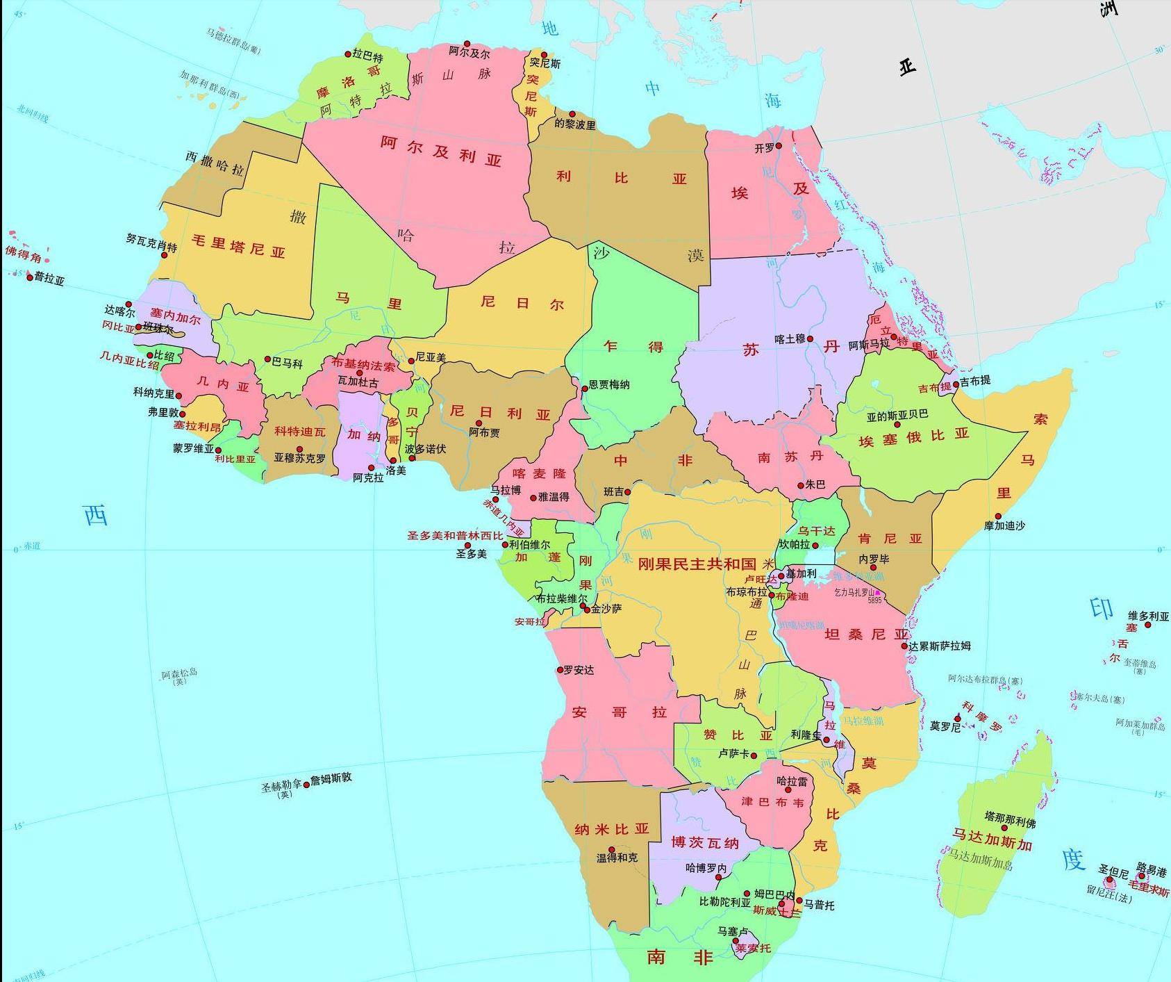 二战非洲人口图片