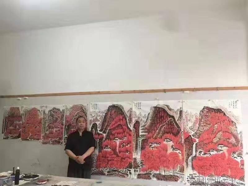 杰出画家刘二郎