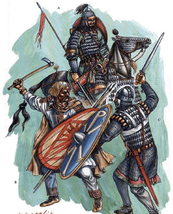 据米南德《希腊史残卷》记载:"(马尼亚克)又告诉皇帝,突厥已征服嚈哒