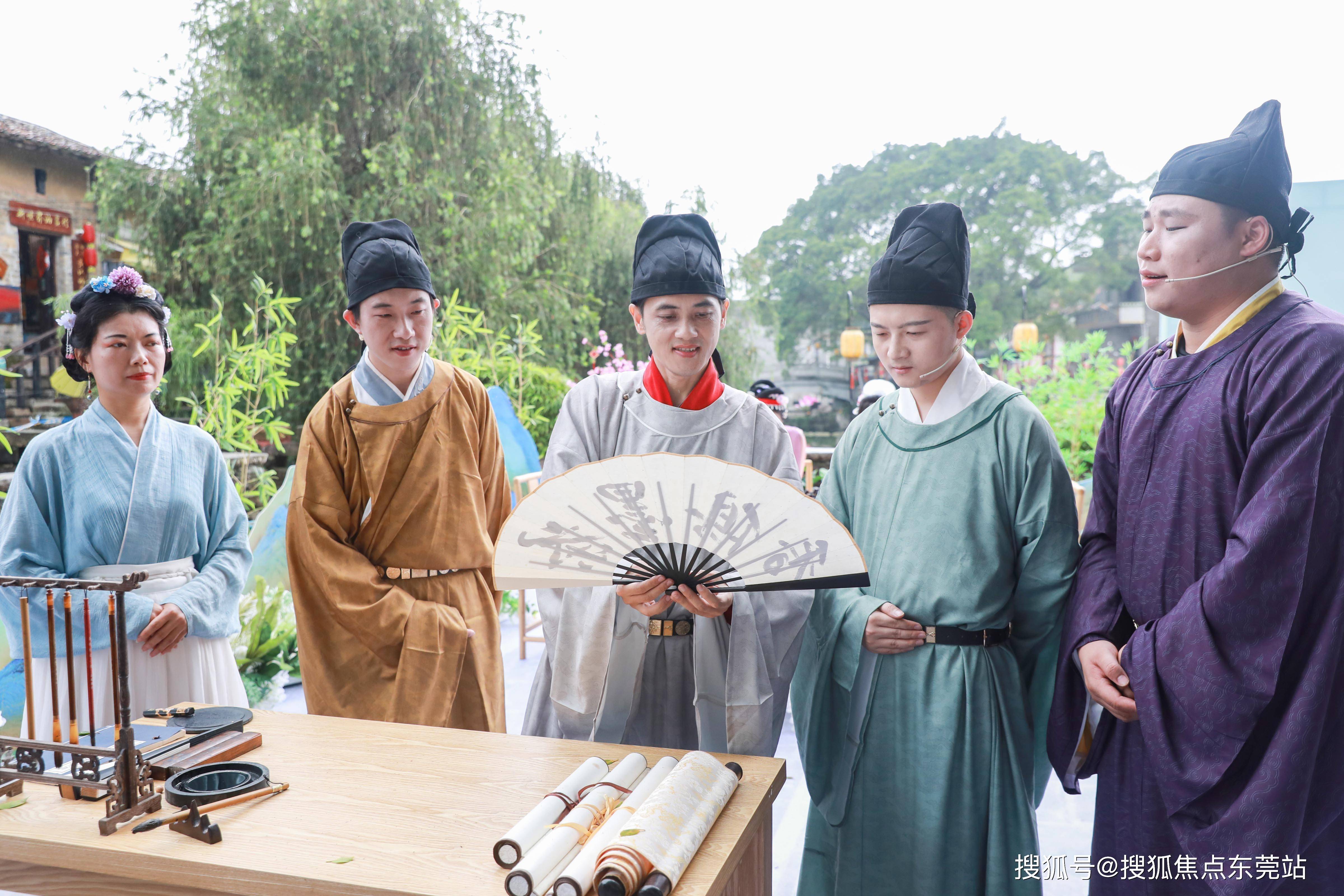 在古村里斗茶品茶,东莞茶山这场茶会雅集再现宋代茶韵!