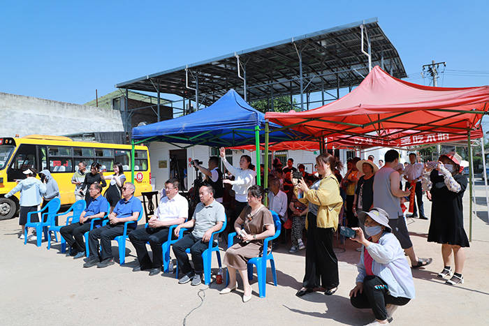 长安区引镇街道咸宁村慈善幸福家园揭牌仪式隆重举行