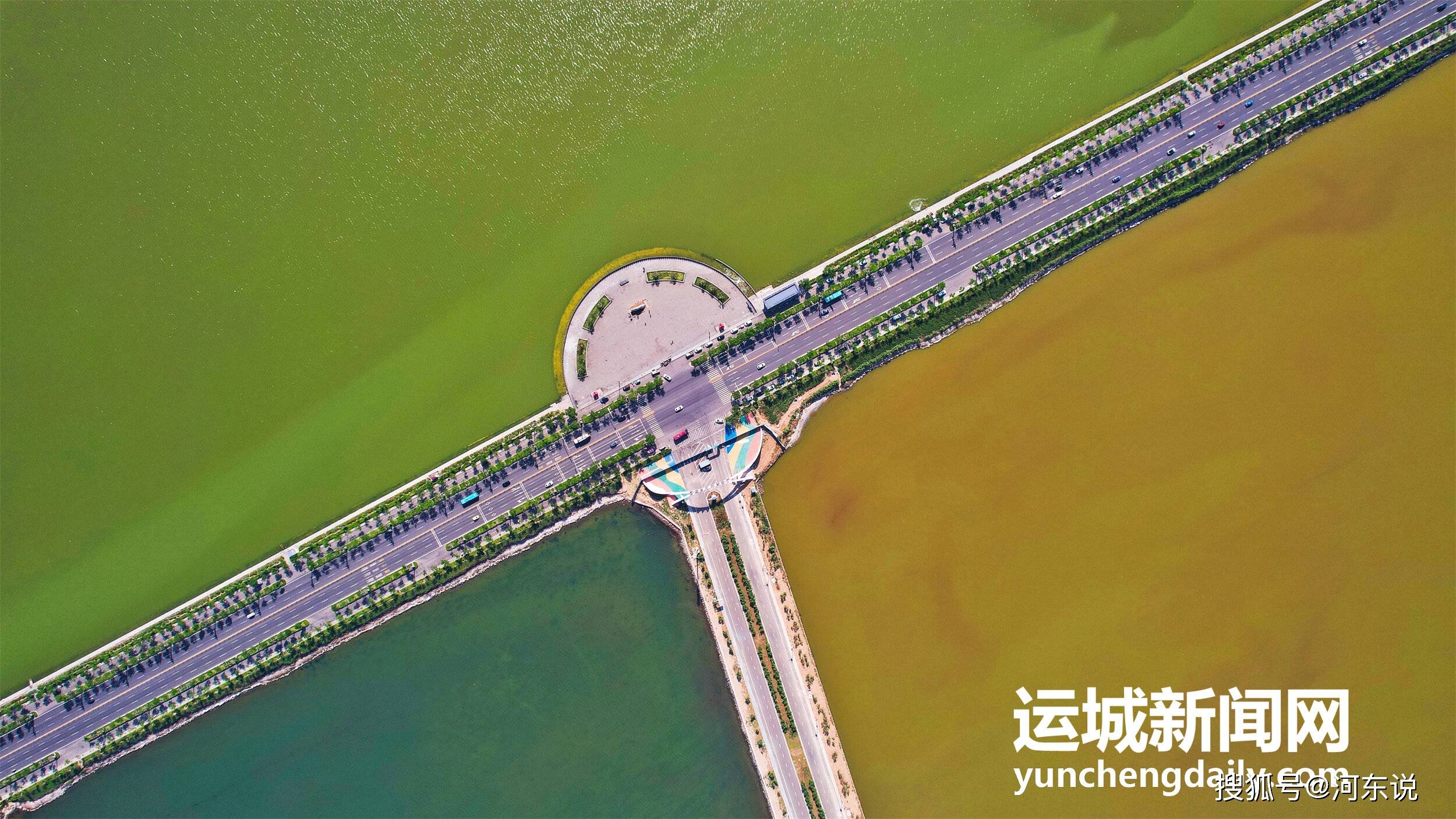 运城:七彩盐湖 绝美调色盘_摄影_范嘉更_旅游