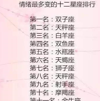 十二星座哪个是财女,哪个情绪不稳定,是不是跟外貌协会有关呢?
