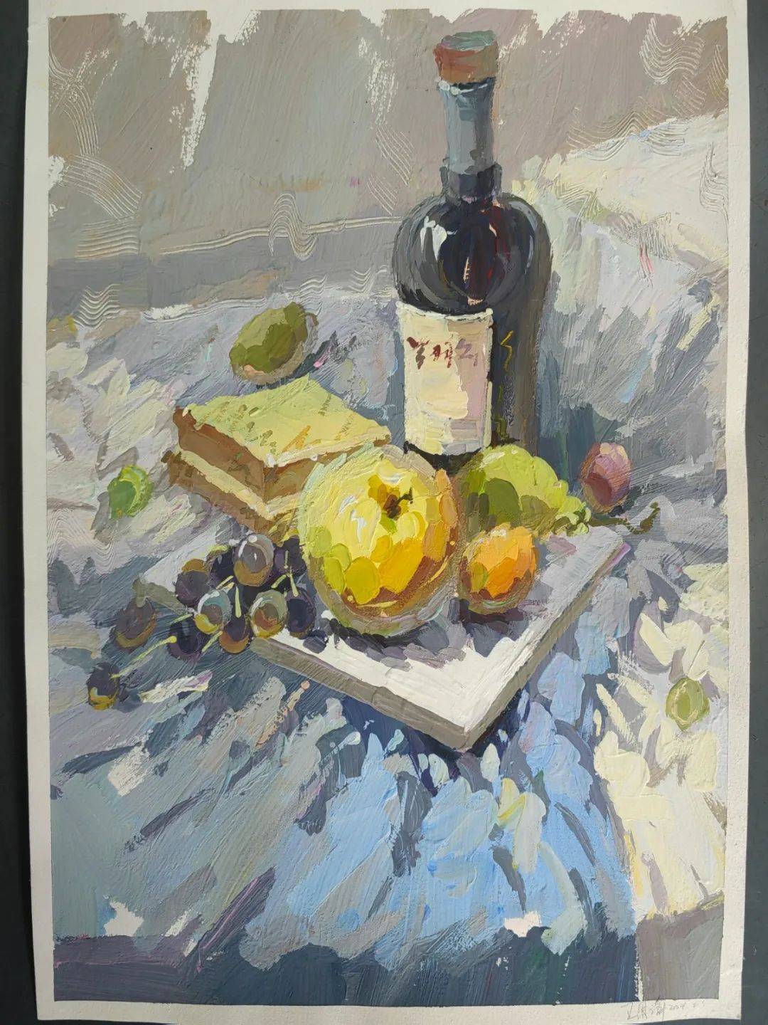 艺术中学美术专业学生色彩作品赏析!