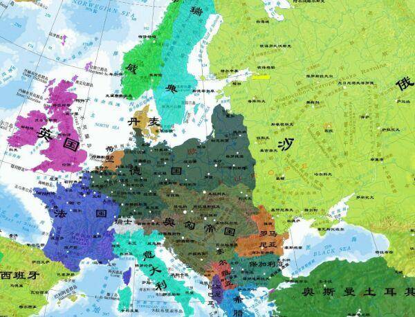 欧洲三大王朝图片
