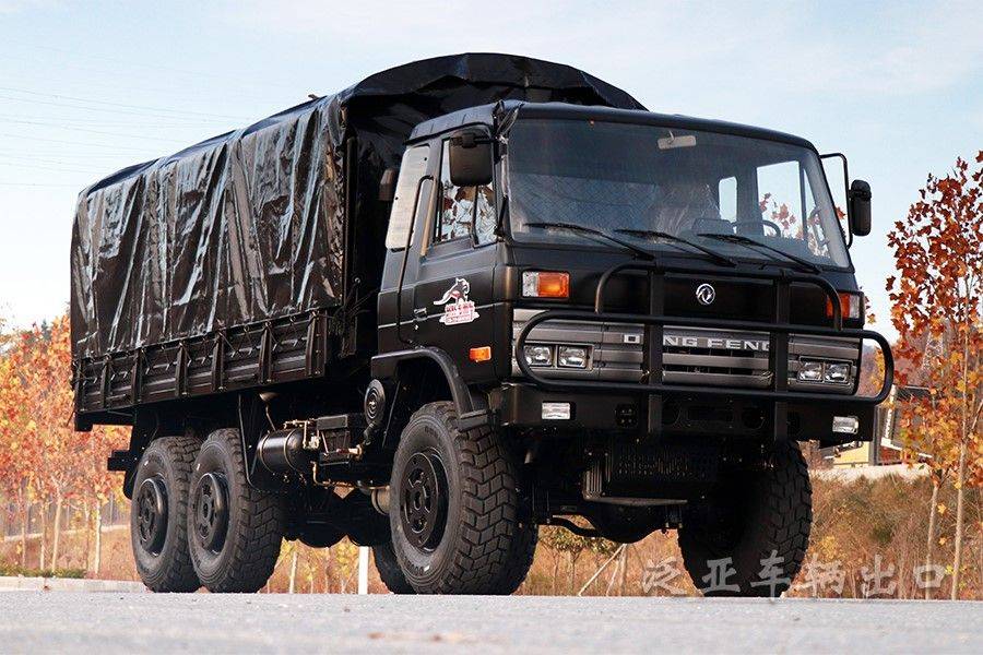 东风eq2102六驱6x6越野卡车专用车