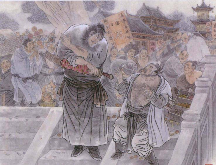 宝刀配英雄:水浒中三把刀,林冲一把,杨志一把,还有一把猜是谁