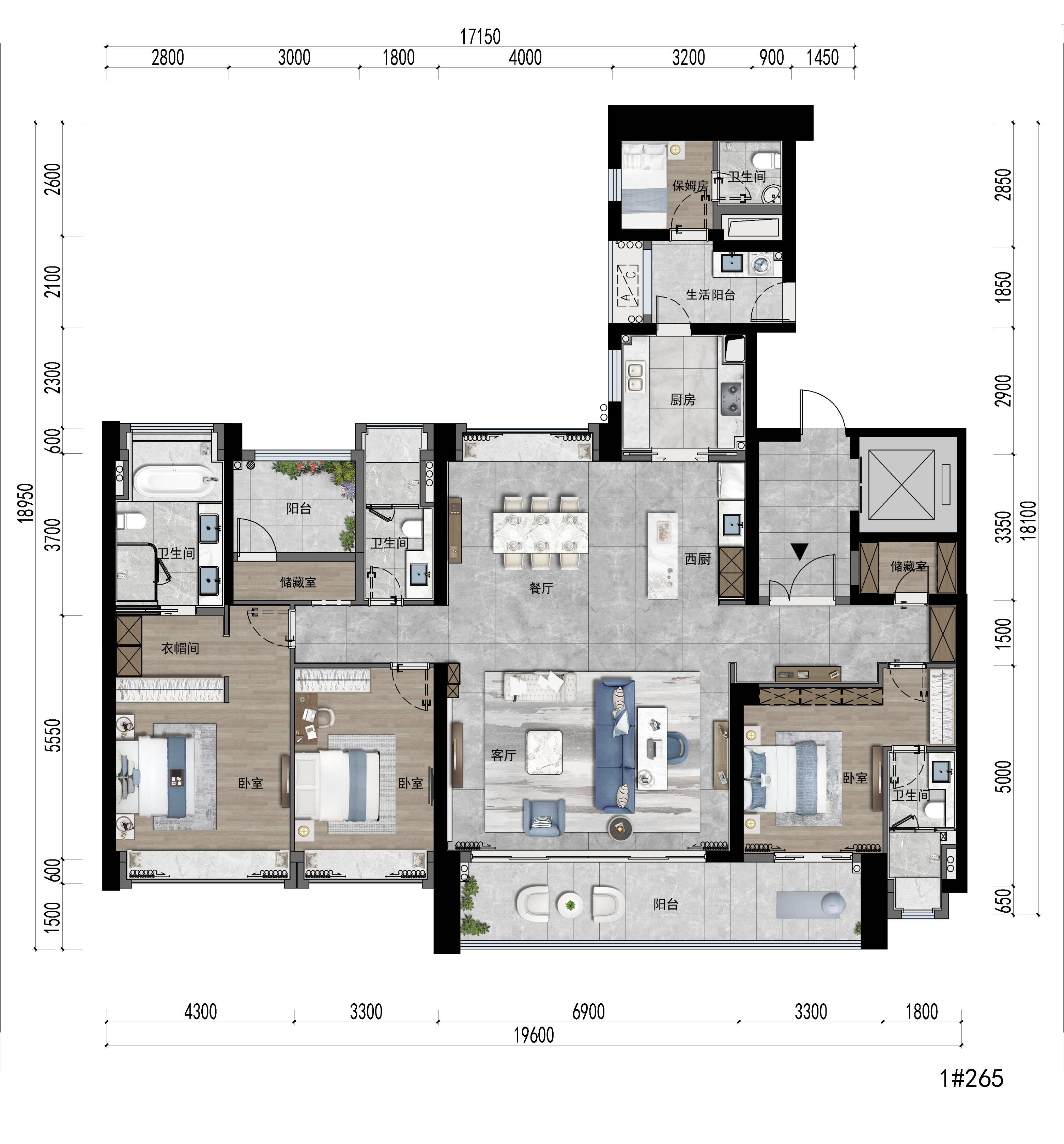 绿景玺悦湾:大平层 圈层,高端住宅的终极奥义