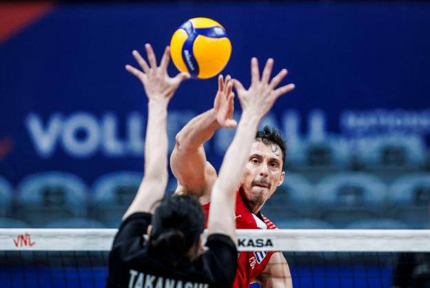 日本男排强势逆转,3-2击败古巴男排!连胜纪录不被打破