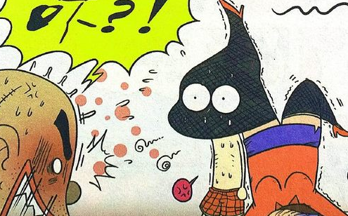 爆笑校园;呆头把丝袜戴在了头上,怎么会行动不方便呢?