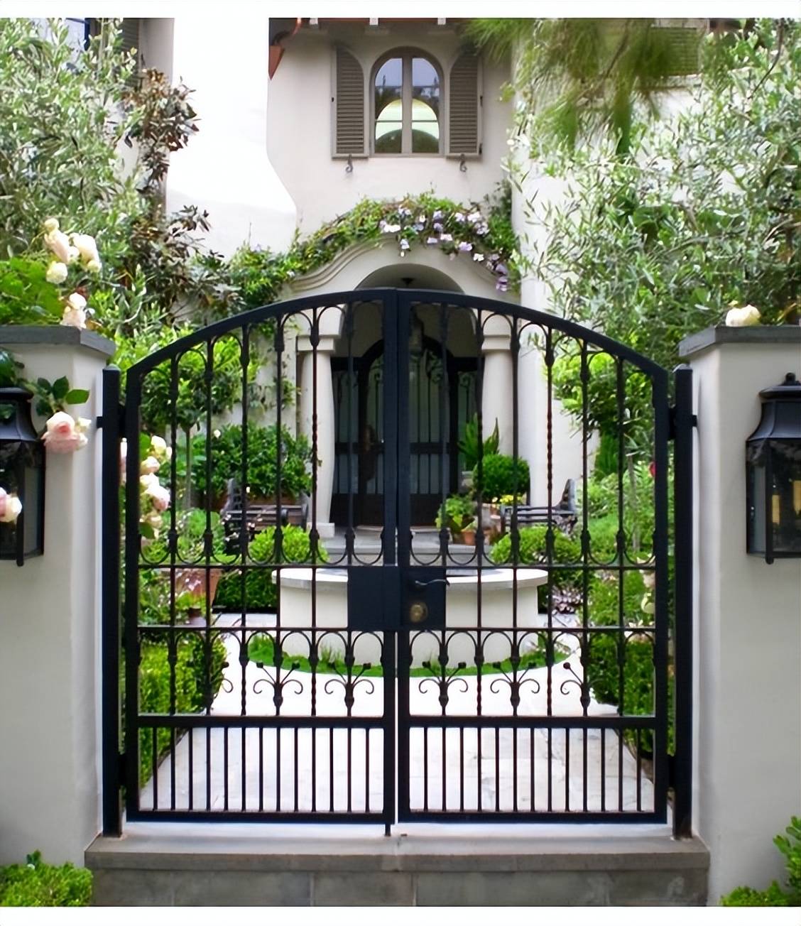 院子大门:选得好,家更美!_庭院_设计_风格