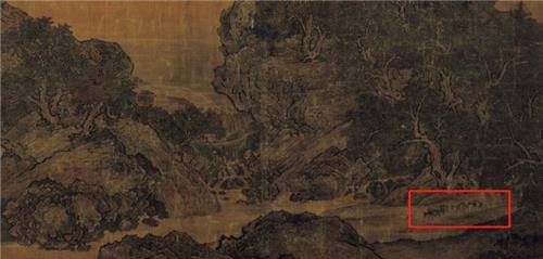 一缕阳光照在名画上,专家看后大惊:900年的谜底终在树叶里找到