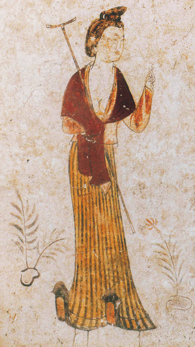 穿越千年的诱惑:唐代女性袒领装的时尚印记_时代_壁画_社会