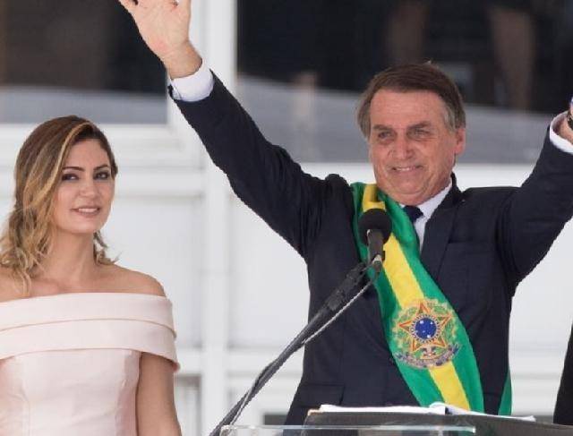 巴西总统老婆米歇尔图片