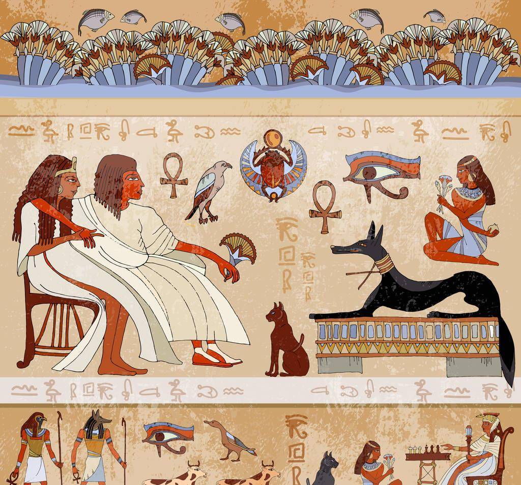 古埃及是什么样子的,金字塔怎么出现的,当时的信仰到底是什么