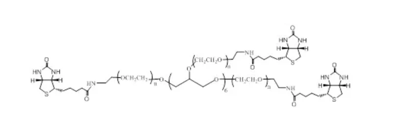 8-臂聚乙二醇生物素,8arm peg biotin,可应用于生物偶联和纳米材料