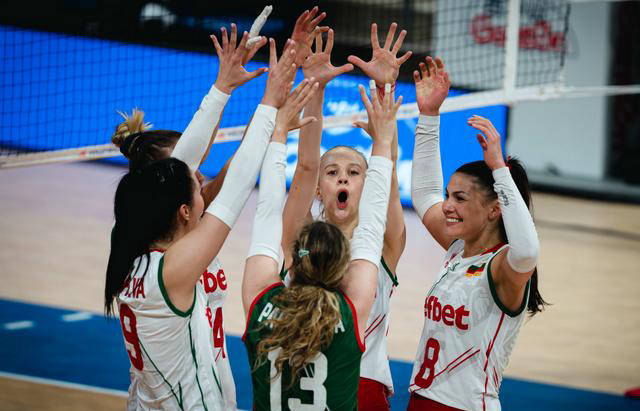 保加利亚女排在世联赛惊险3