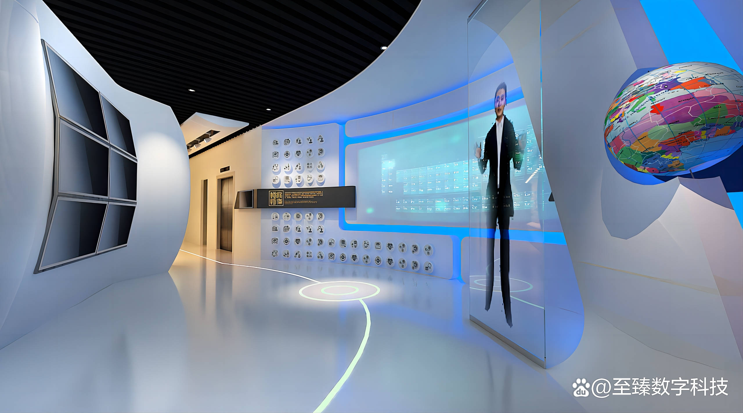 数字化展厅怎样设计充满科技感