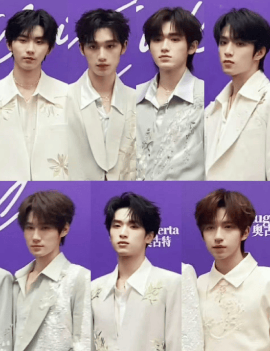 时代少年团中式刺绣西装