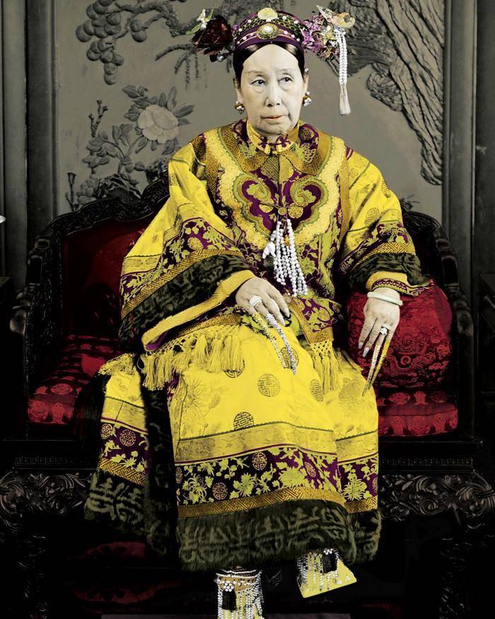 拍照片_慈禧_后宫