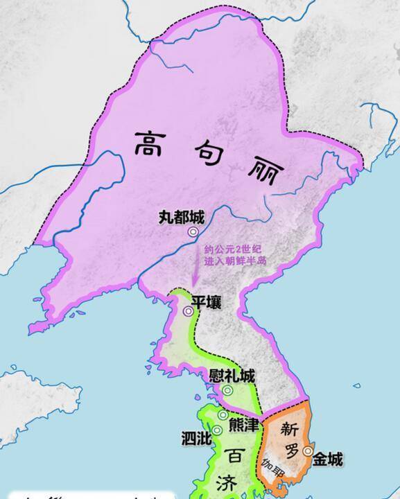 后来新罗与唐朝结盟,而高句丽则和百济勾搭起来,645年,唐王朝派遣大军