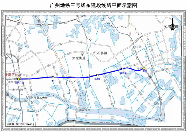 土建进度99%！广州地铁三号线东延段进入运营调试阶段