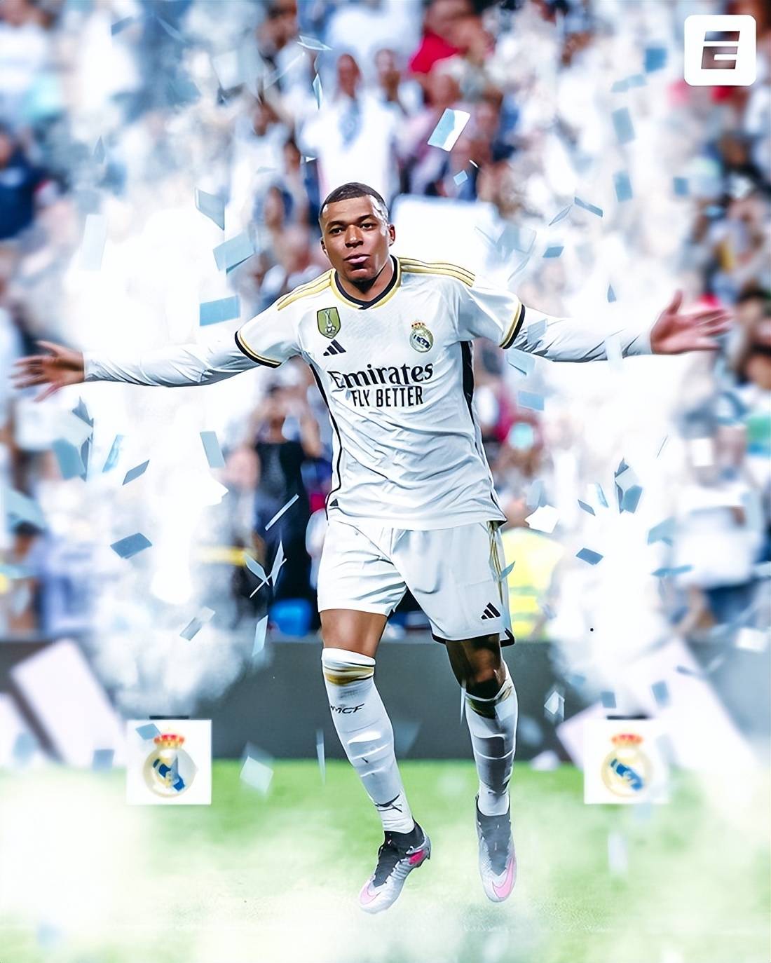 姆巴佩加盟!皇马最佳11人阵容公布!