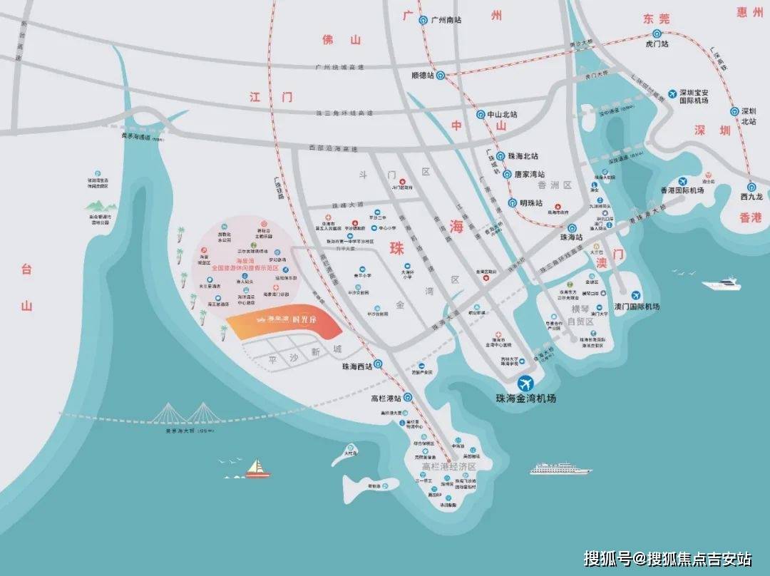 珠海海泉湾地图图片