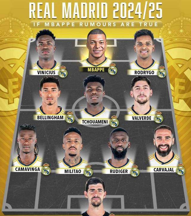 皇马争夺第16座欧冠?豪华首发曝光:3大金球候选!身价破亿阵容分析