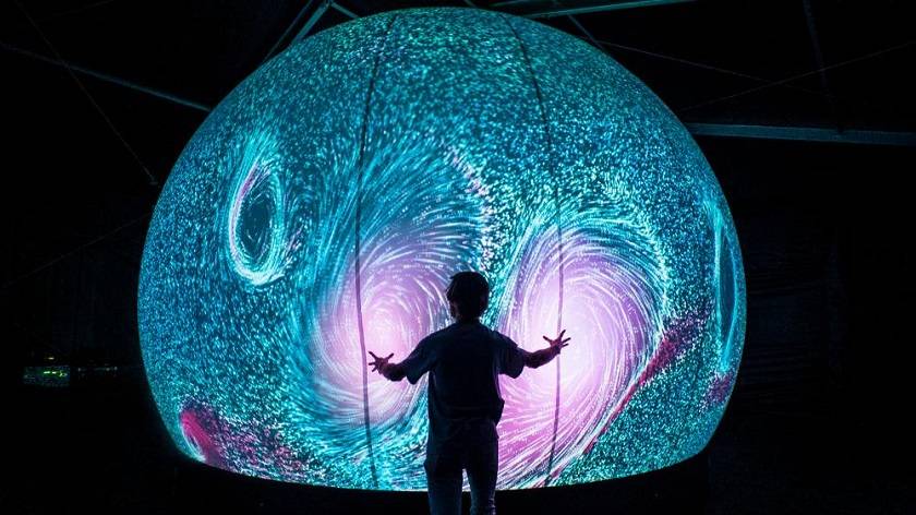 国源展览:球形穹幕投影,打造沉浸式视觉盛宴,引领展览新体验