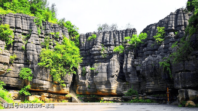 结伴去恩施大峡谷 大清江 女儿成 梭布垭石林三天两晚旅游攻略,亲身