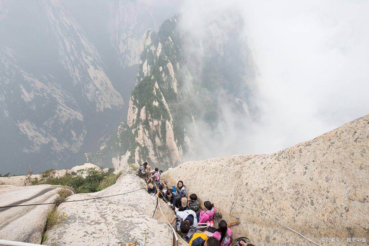 华山_泰山_图片