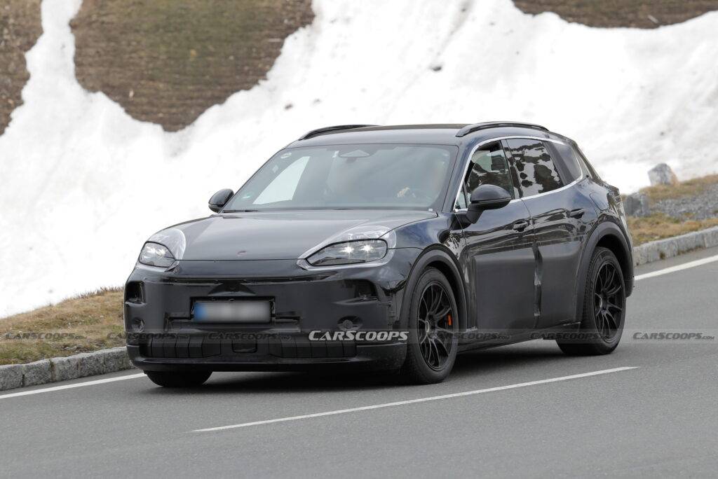 电动版保时捷卡宴曝光,外形酷似大号macan ev_搜狐汽车_搜狐网