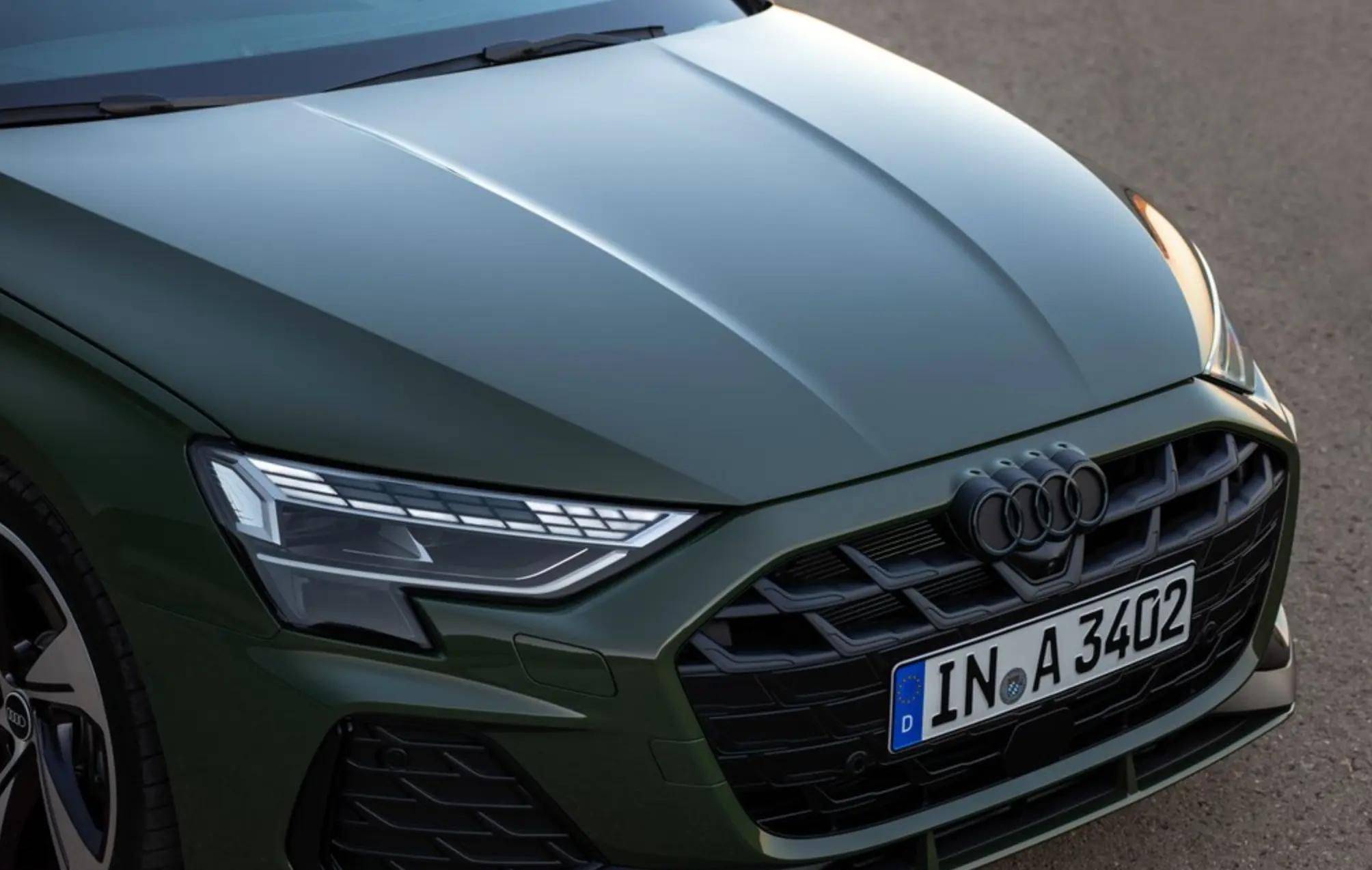 竞争奔驰a级 有望年内上市,2025款奥迪a3国内实车曝光