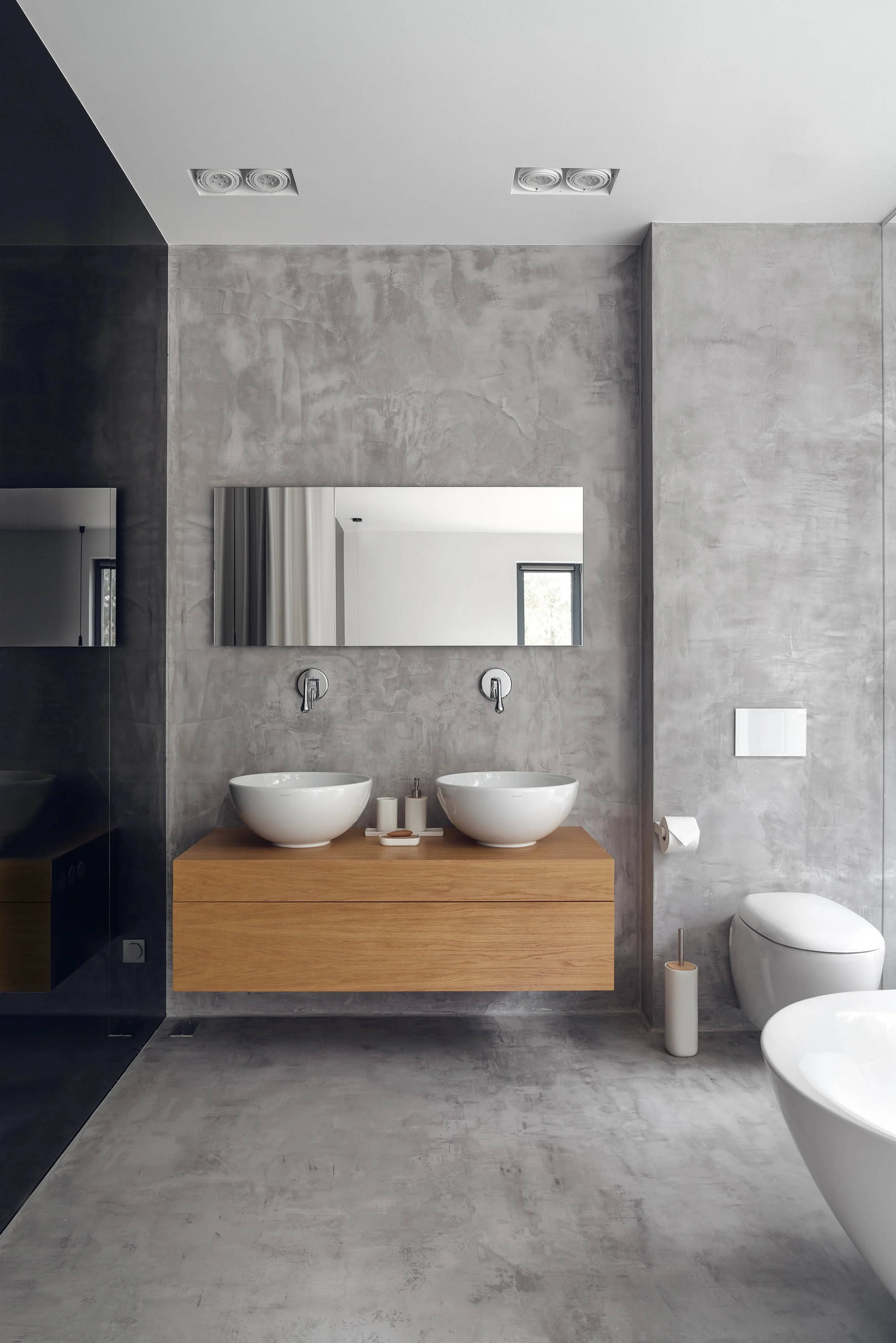 波兰黑白灰极简美学别墅