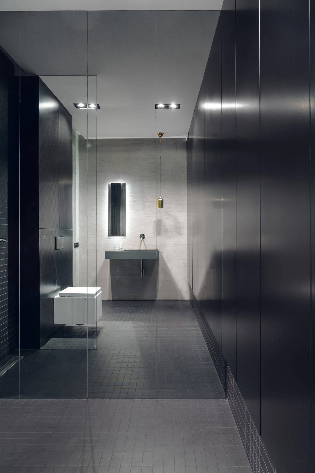 波兰黑白灰极简美学别墅