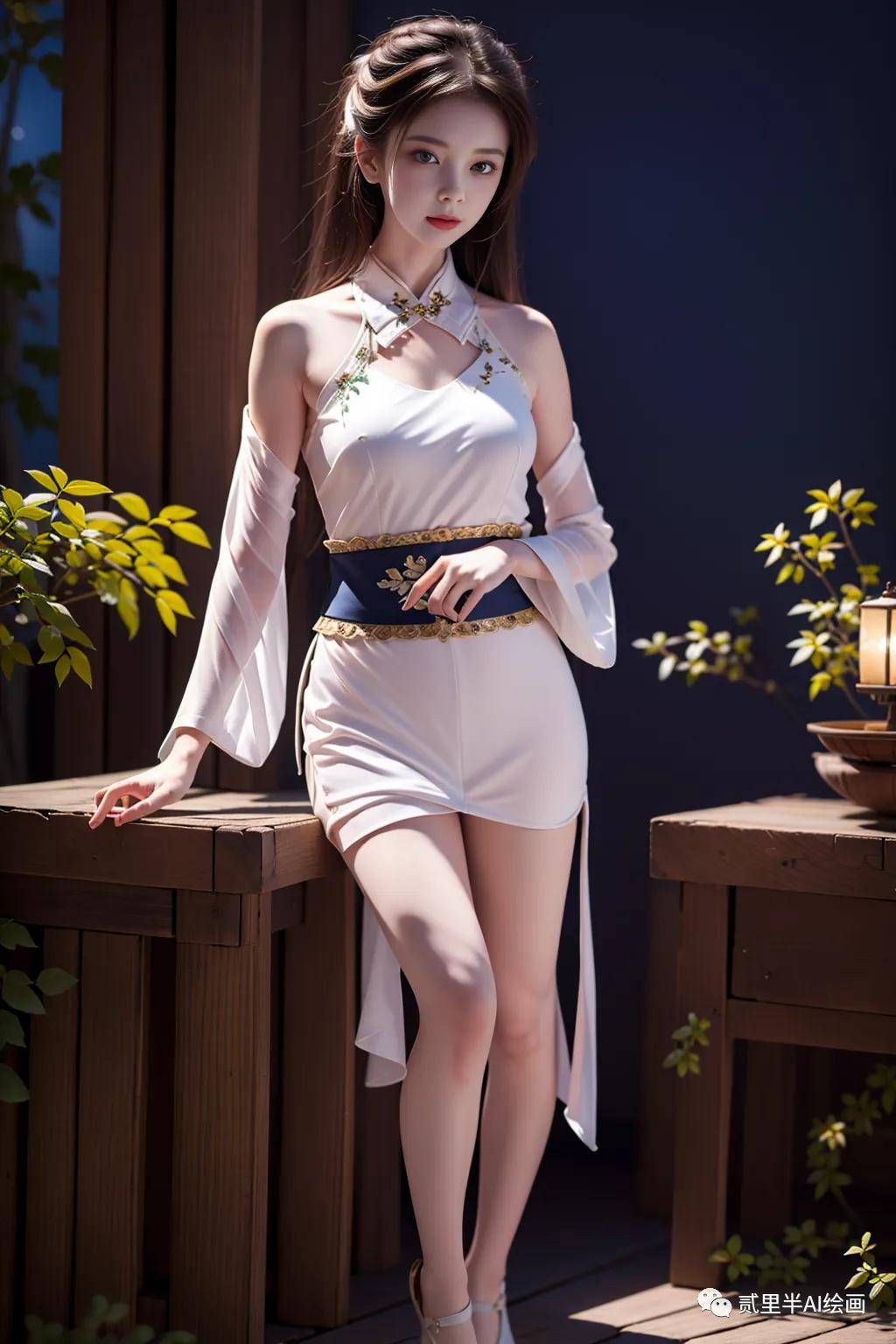 ai绘画,国风二次元_作品_dy_女孩