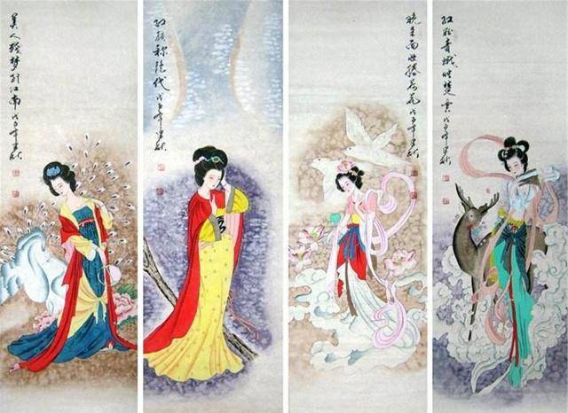 画像能用来驱邪,但有一点令四大美女都羡慕_孟光_阮氏_钟无艳