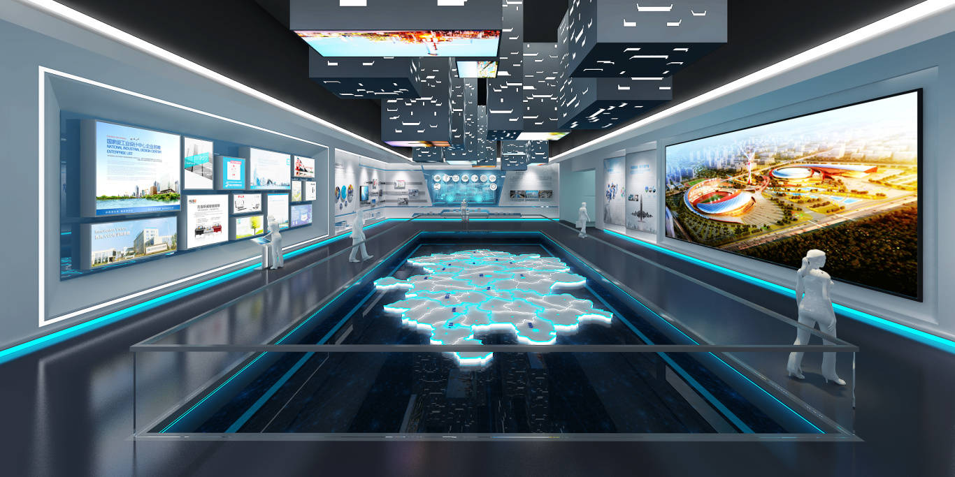 国源展览:如何设计充满科技感的企业展厅
