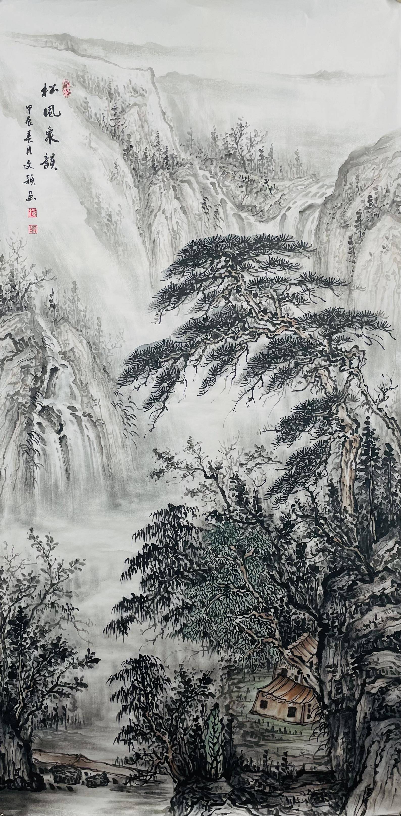 画家孙文颖_作品_山水画_油画