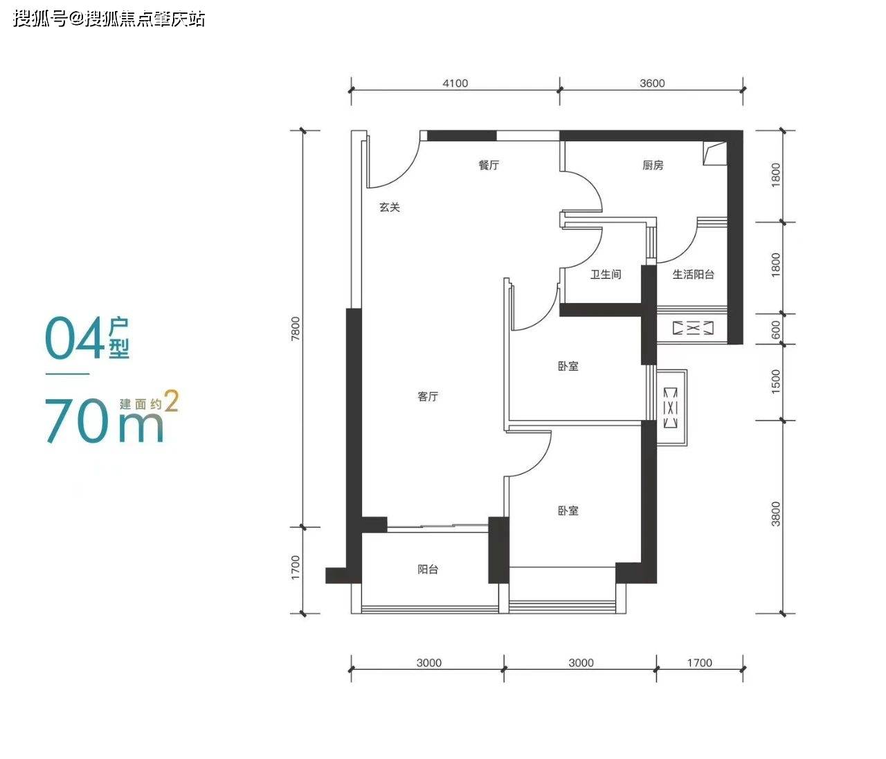 南宁京基城户型图图片