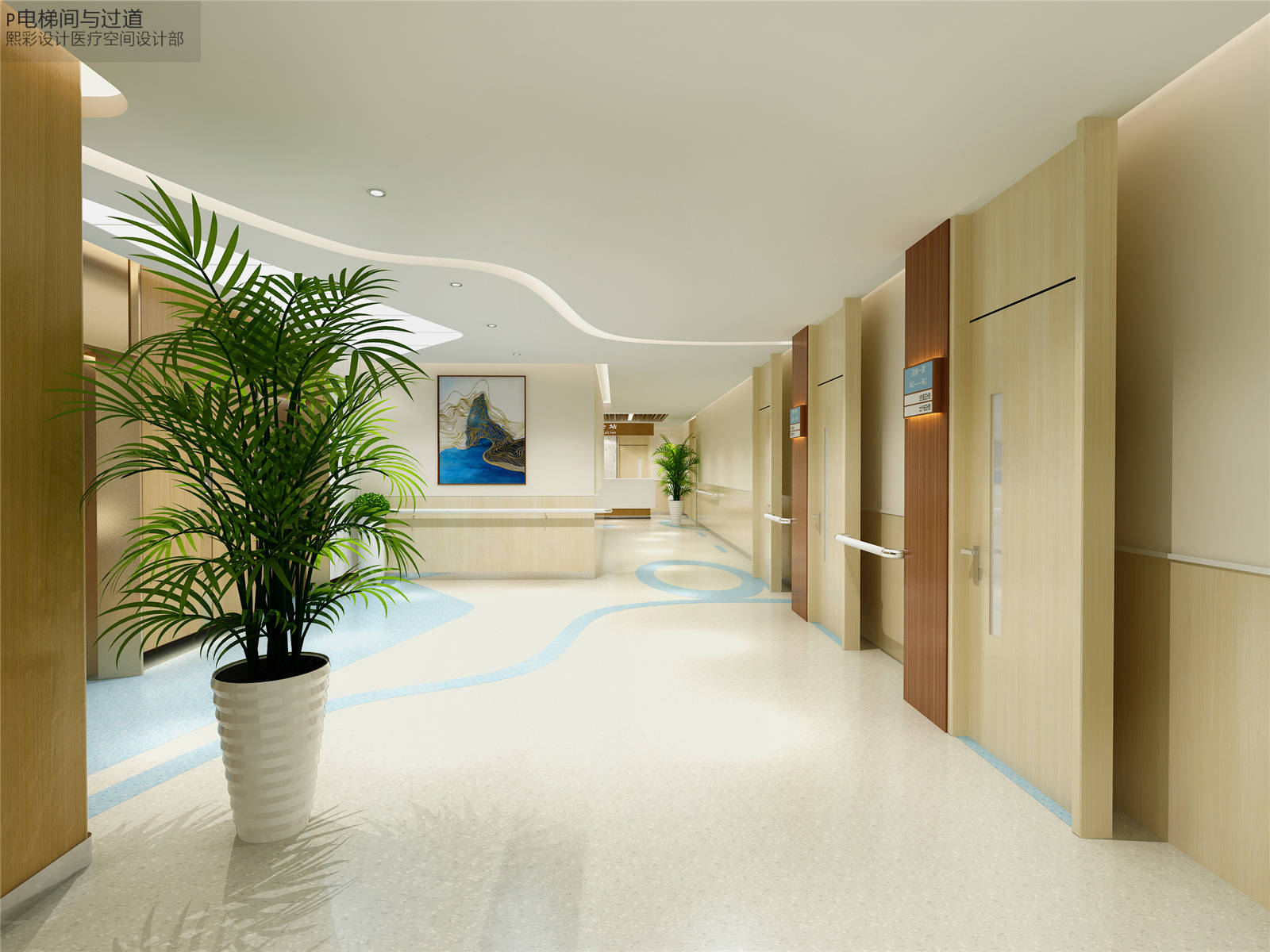 顶级医疗空间打造:三甲医院装修设计效果图赏析