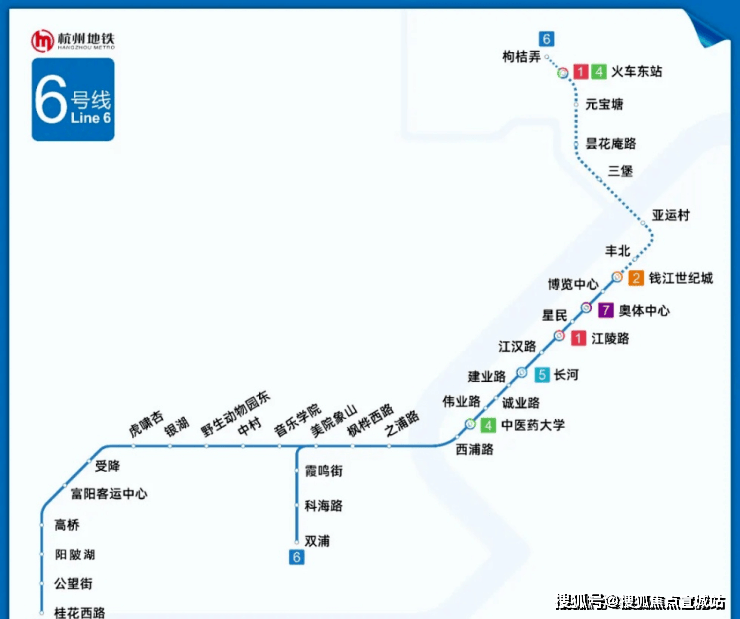 杭州一号线南延线路图图片