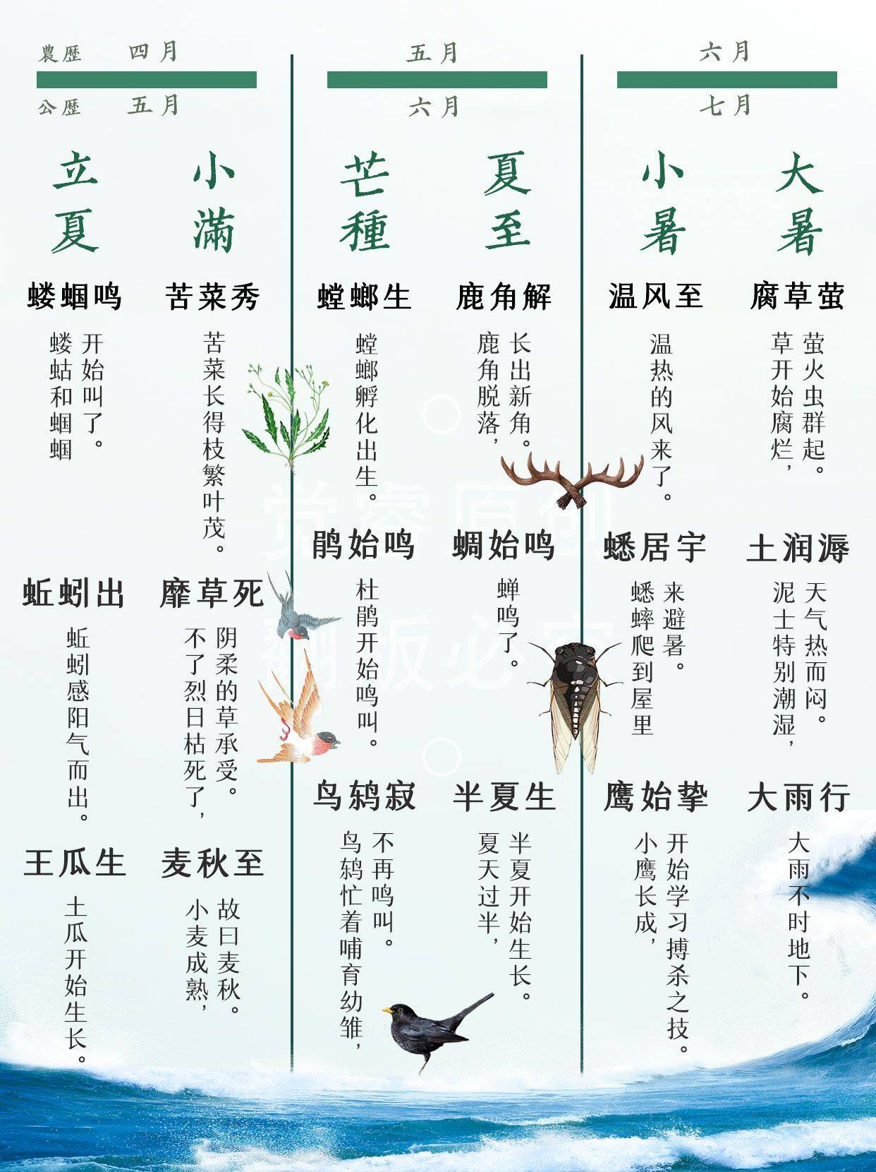 七十二侯了解一下?