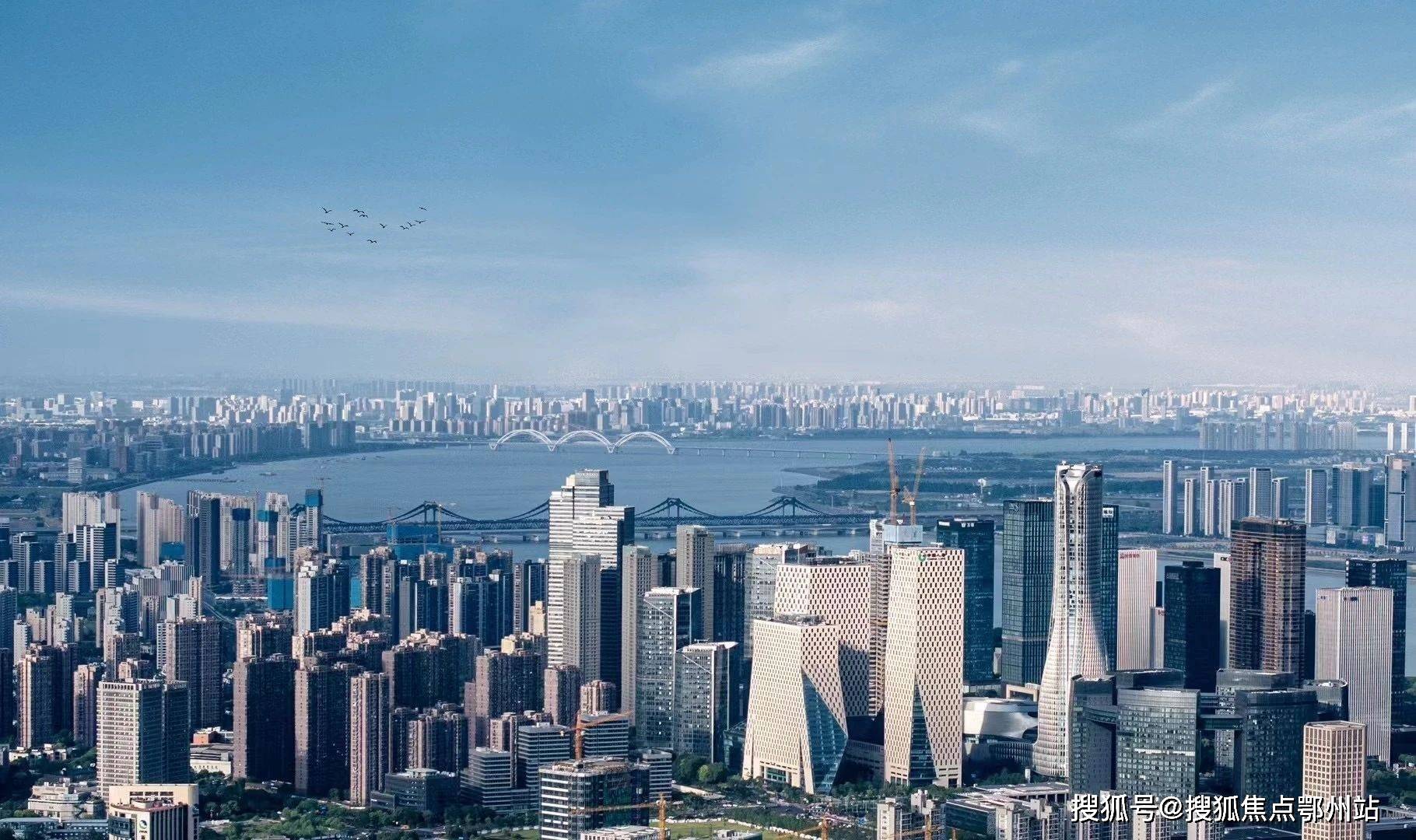 钱江新城_杭州_江河